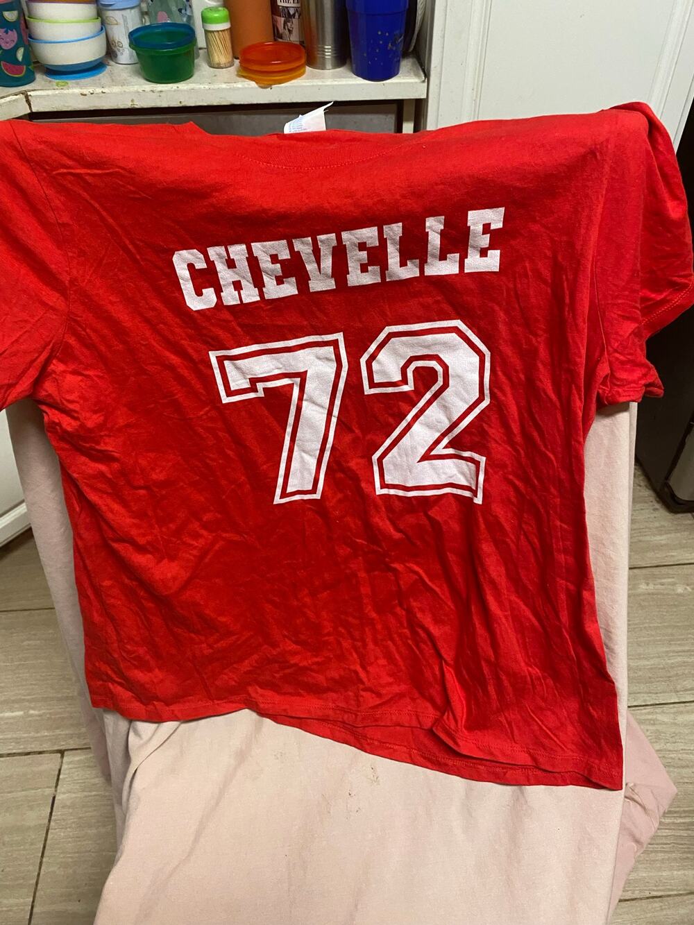 Womens Red Chevelle 72 Shirt Size XL